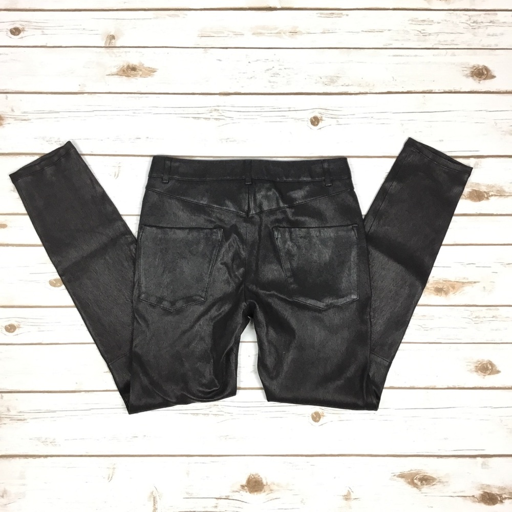 Helmut Lang Seamed Moto Leather Pant - Picture 4 of 8